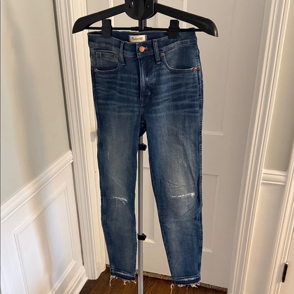 Madewell women’s 9” High Rise Skinny Jeans Size 27